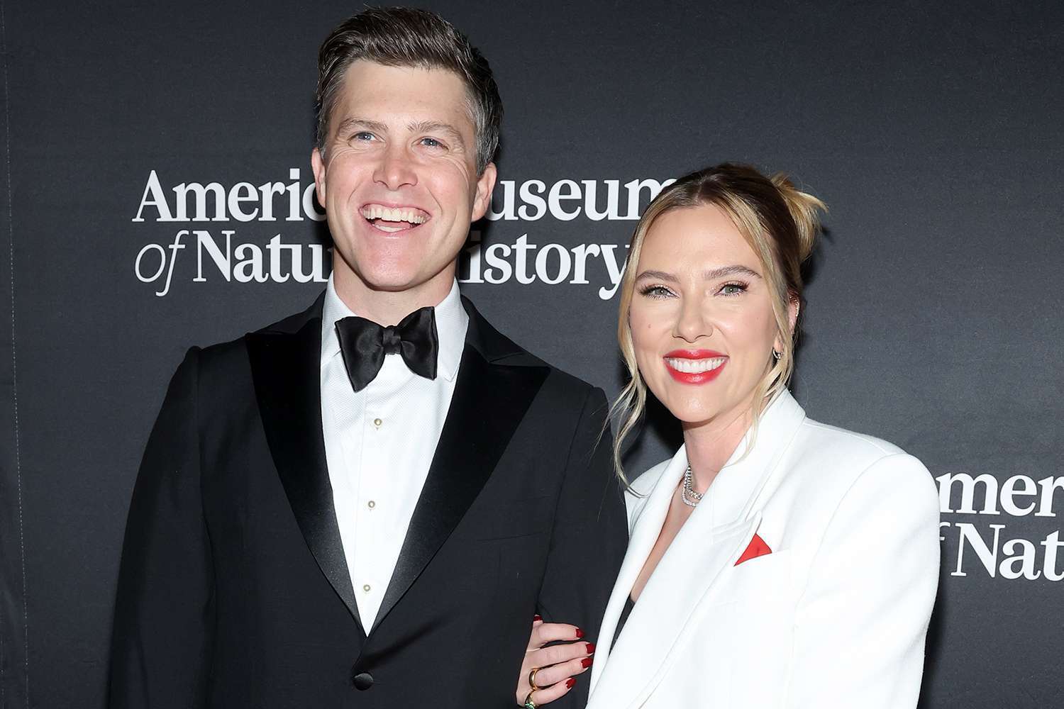 Scarlett Johansson Reacts to Colin Jost's NSFW Joke on SNL