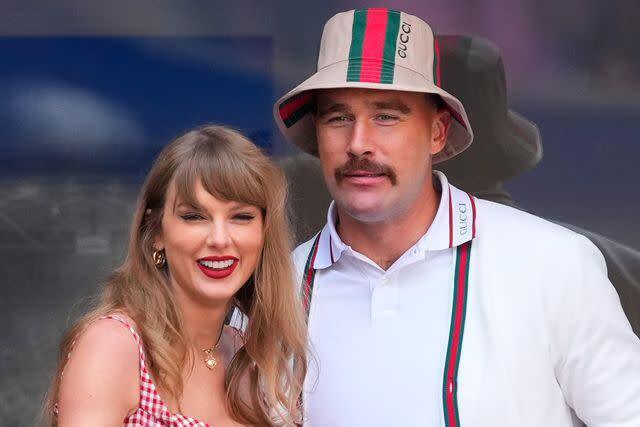 aylor Swift and Travis Kelce attend the 2024 US Open Tennis Championships on Sept. 4, 2024.