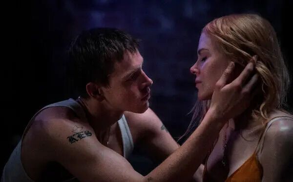 Nicole Kidman and Harris Dickinson in "Babygirl"