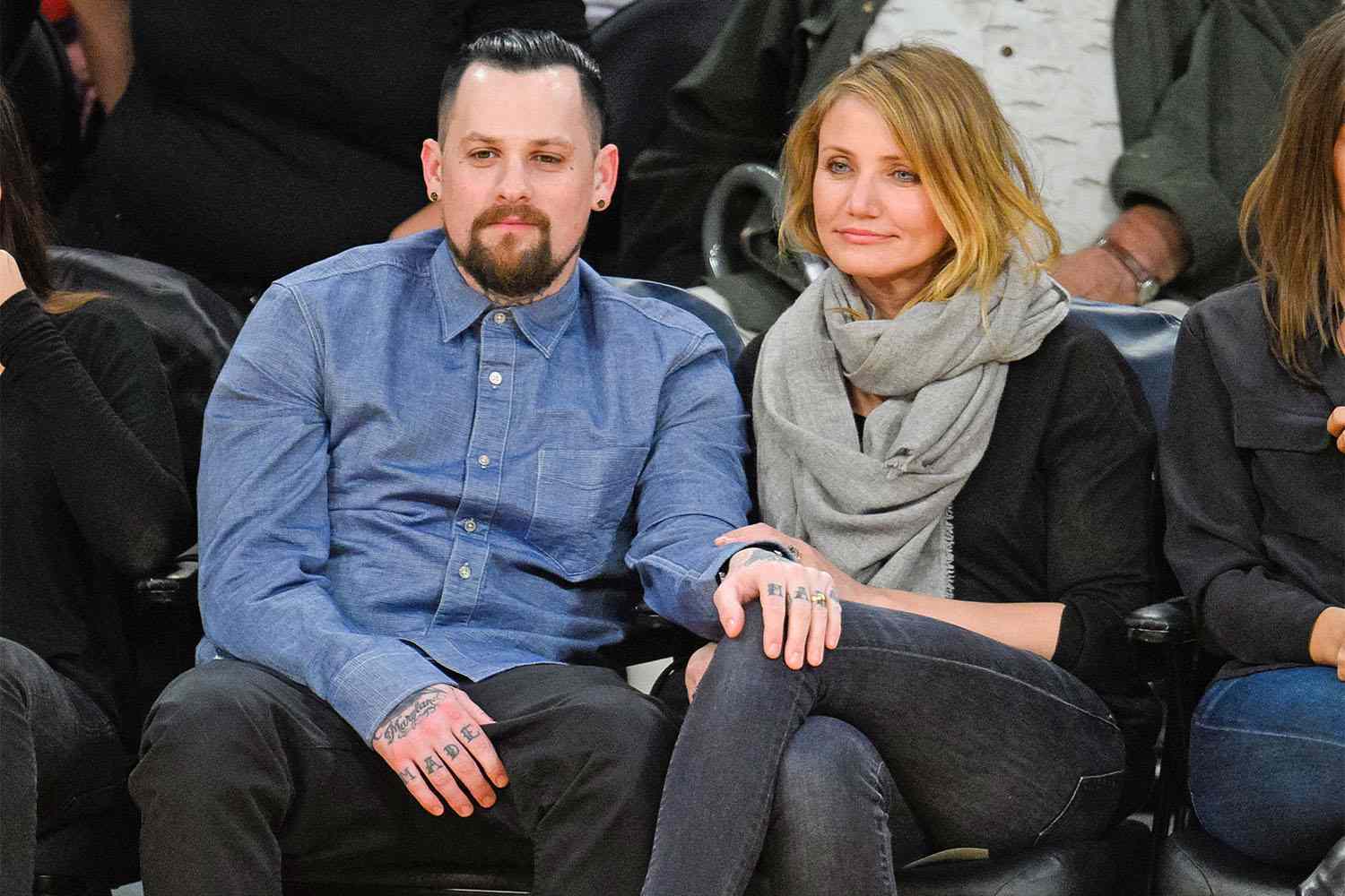 Cameron Diaz and Benji Madden