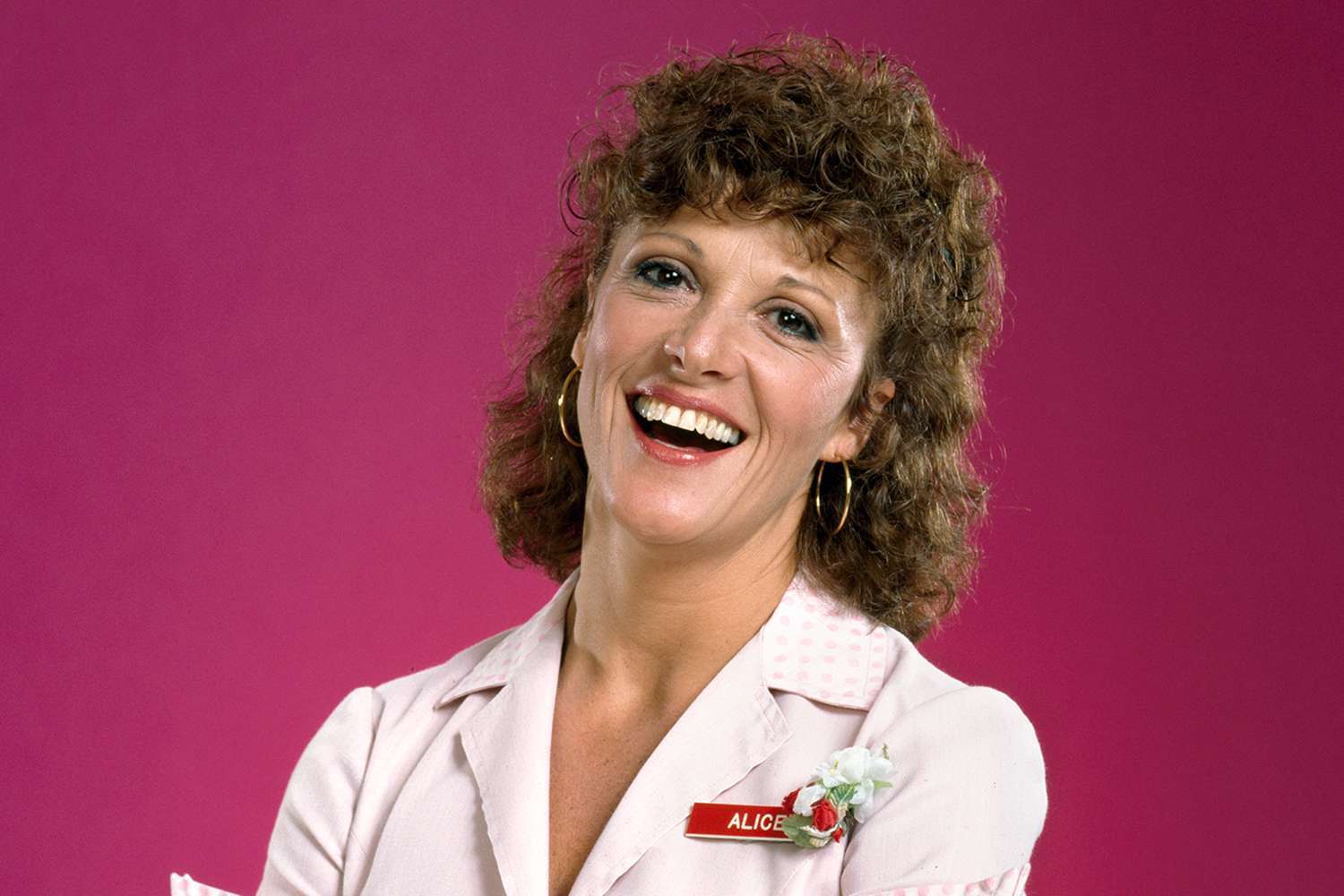 Linda Lavin in 1983 as the title character on the TV sitcom 'Alice'.