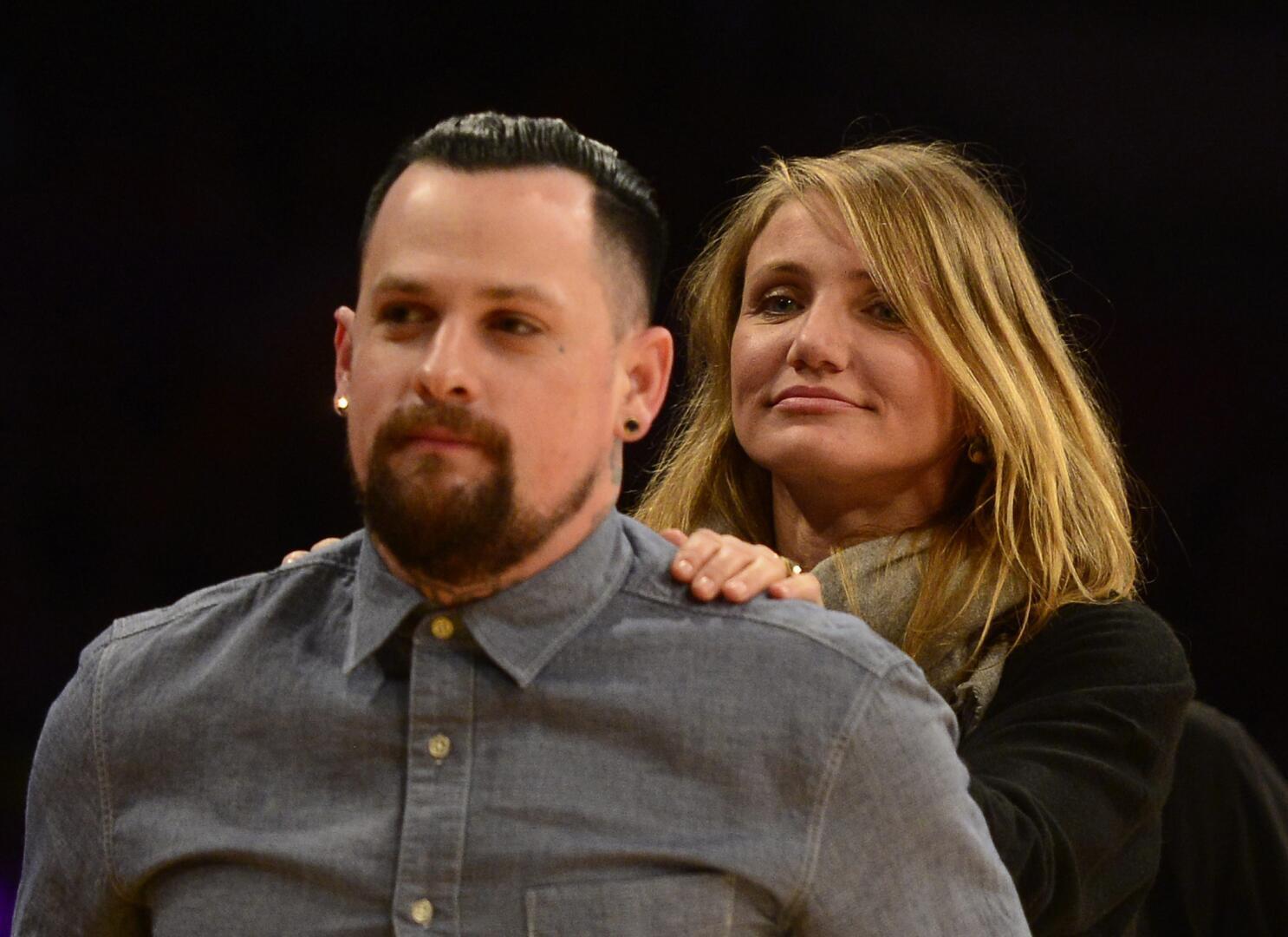 Cameron Diaz and Benji Madden