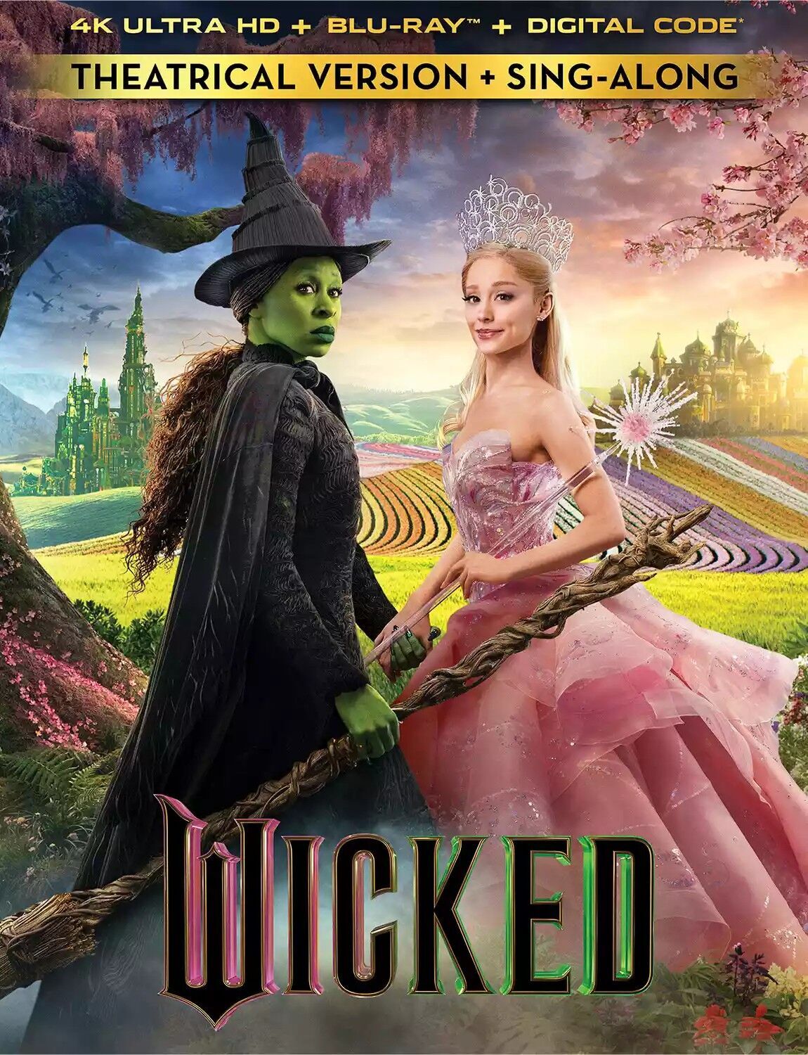 Art for the home release of Wicked on digital Dec. 31, 2024.