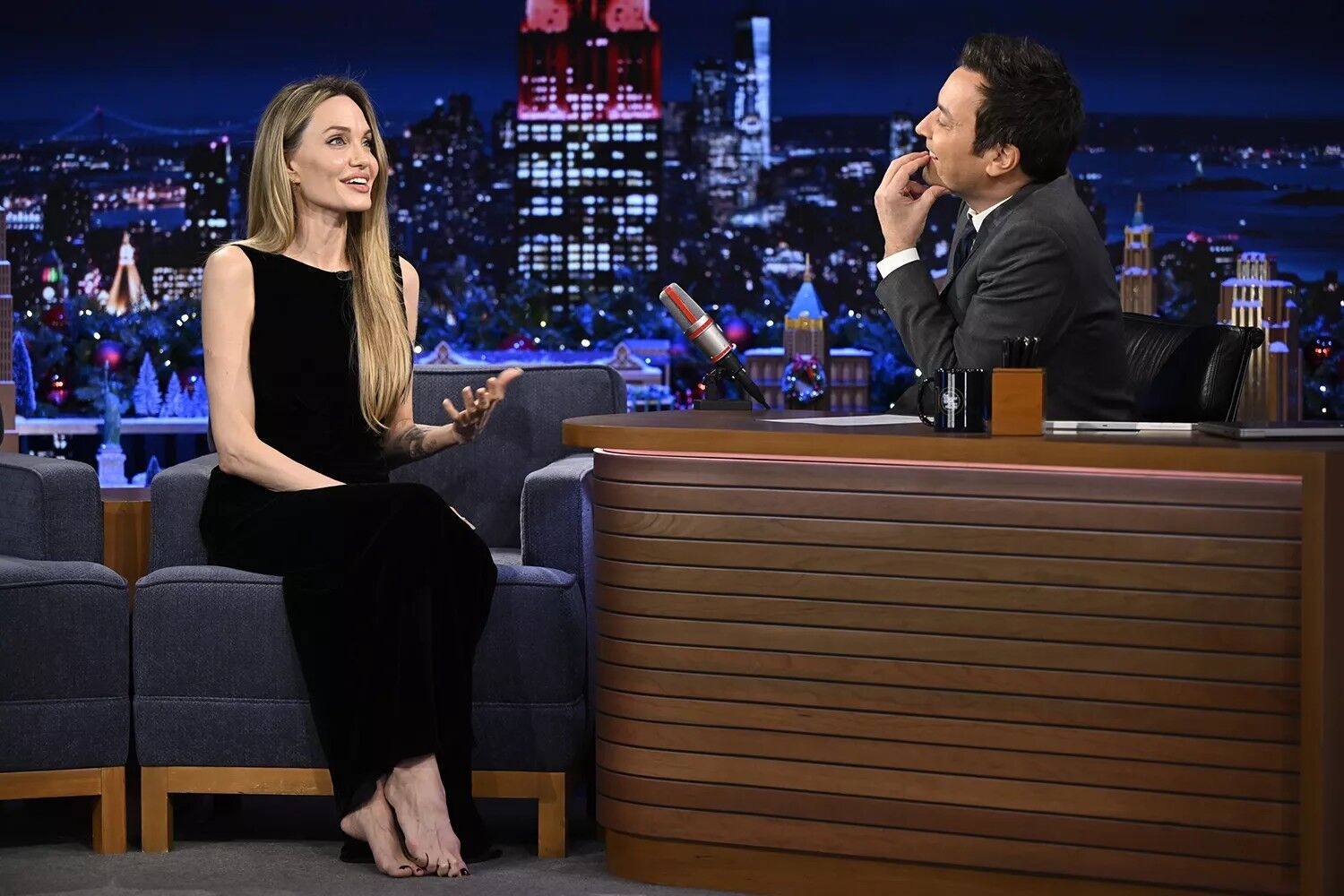 Angelina Jolie on The Tonight Show Starring Jimmy Fallon