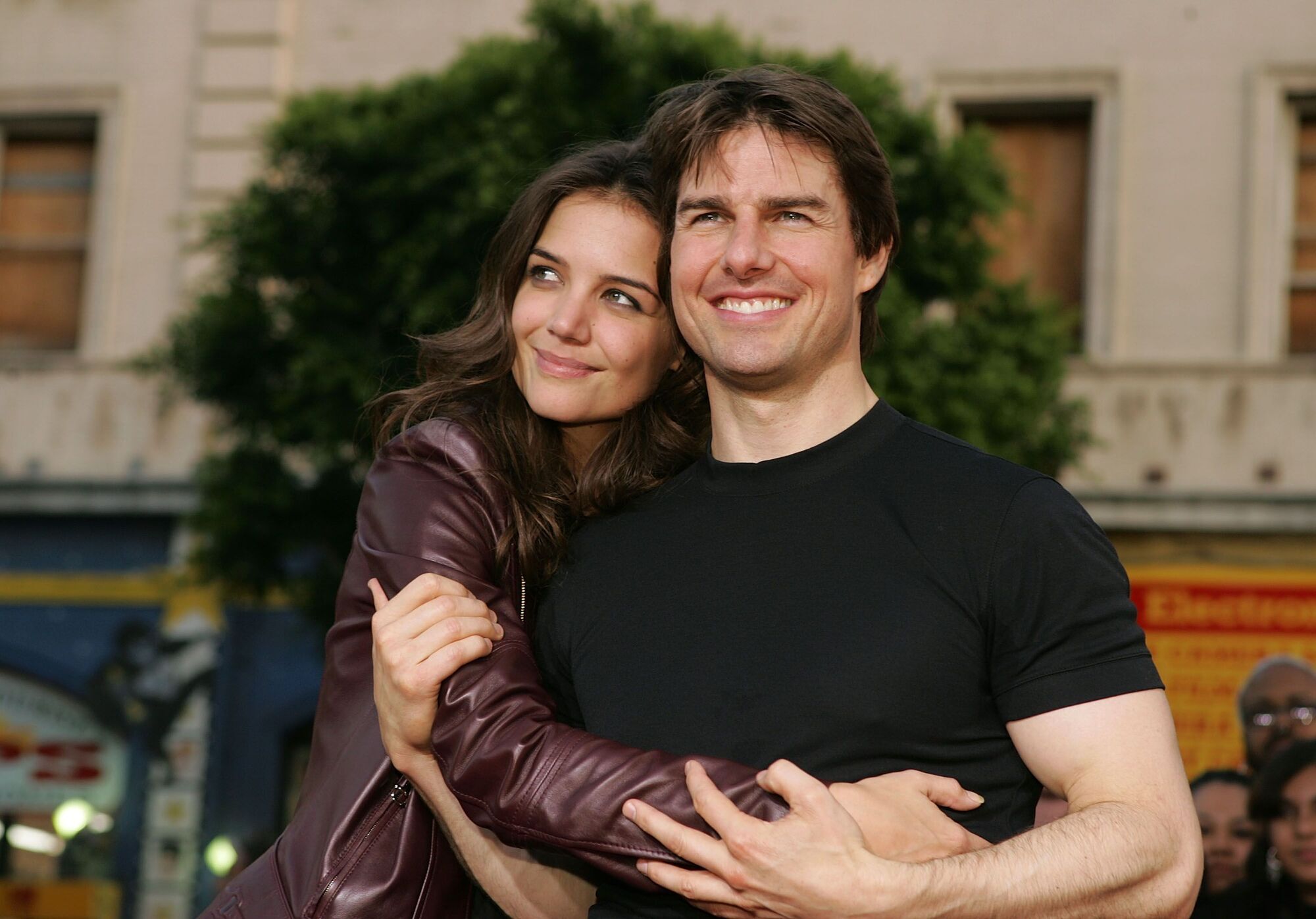 Katie Holmes with Tom Cruise