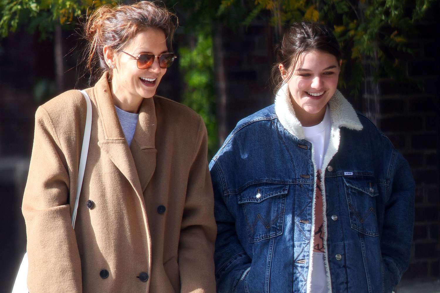 Katie Holmes with daughter Suri