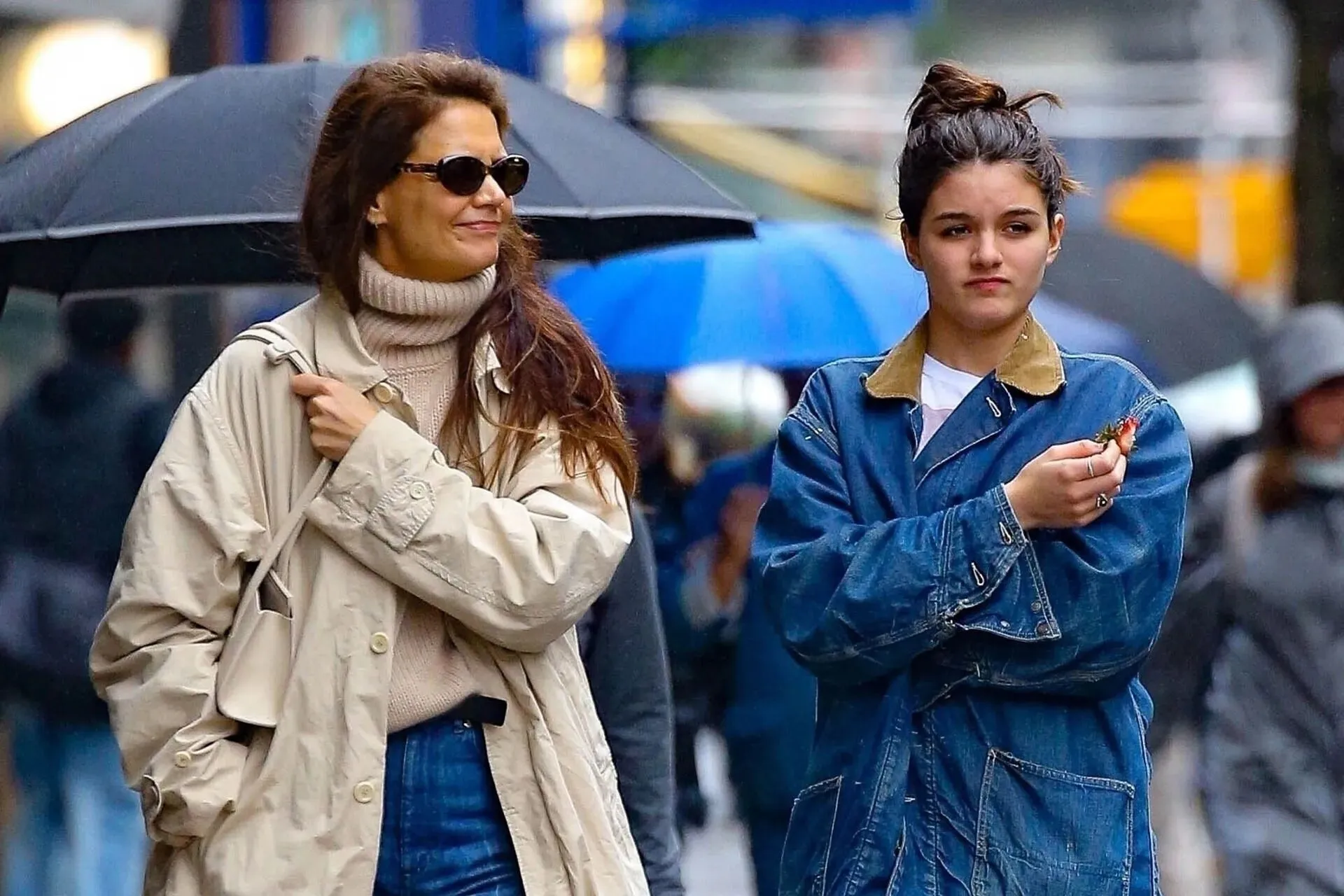 Katie Holmes with daughter Suri