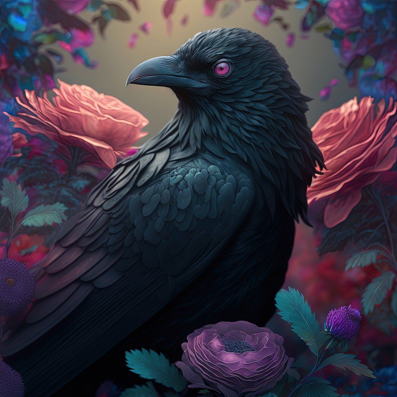 Black raven symbolism