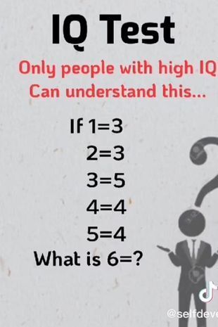 Test your IQ with this tricky math puzzle