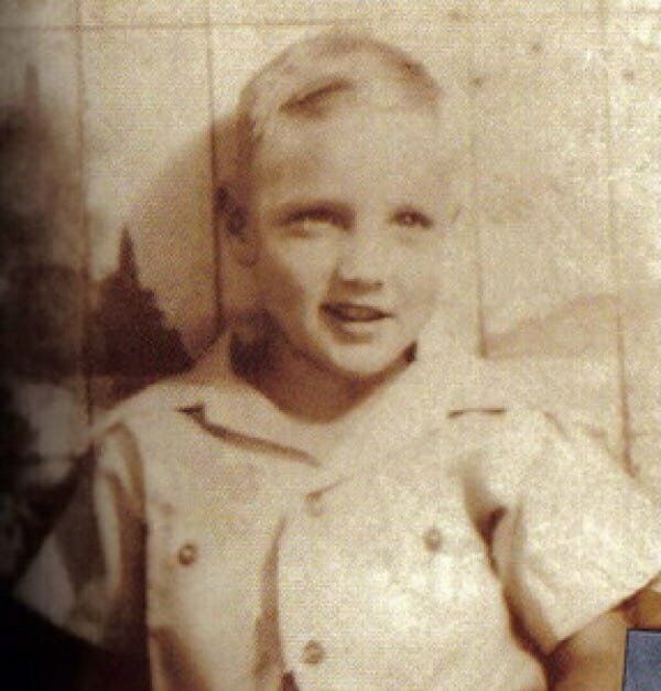 Elvis was born a blond