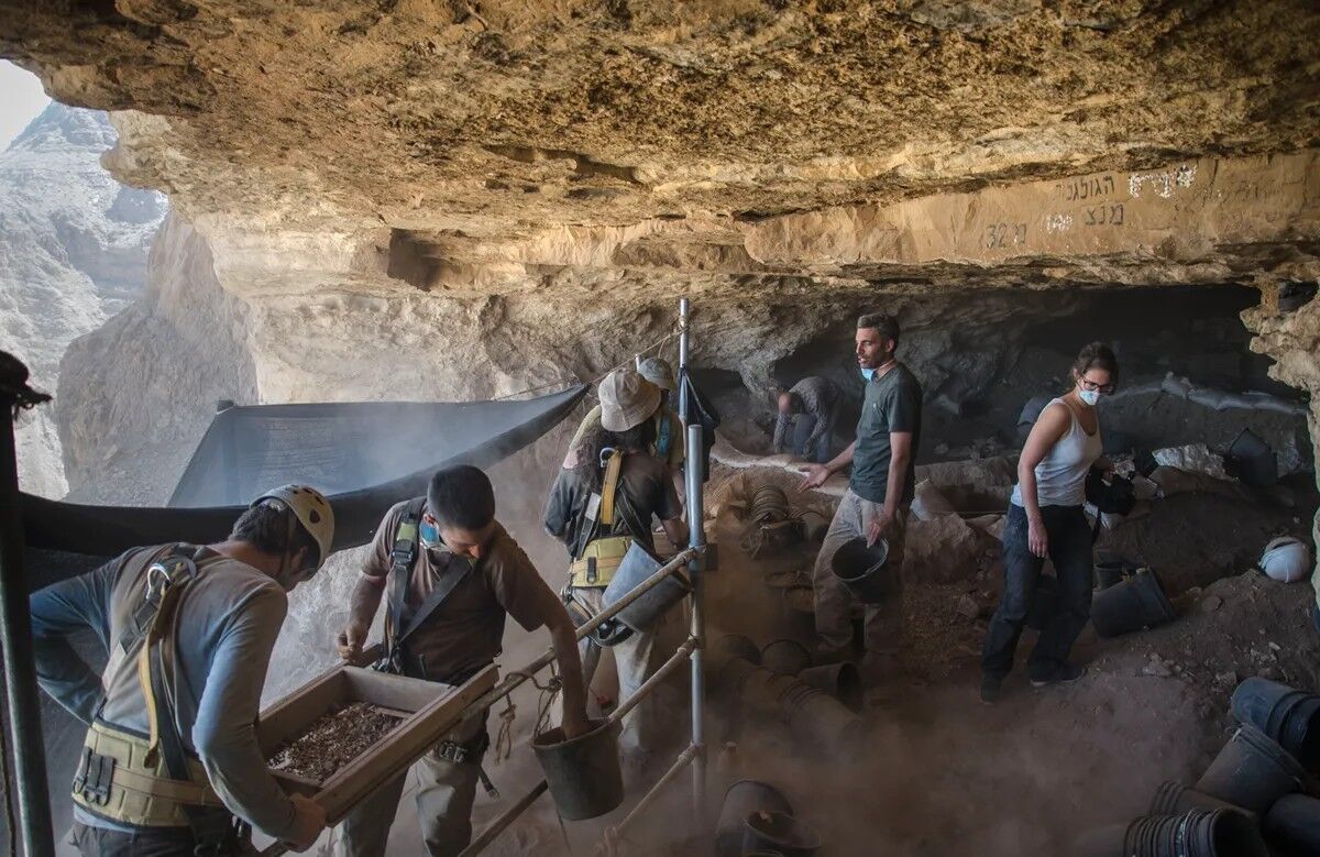 Excavation in the Cave of Skulls