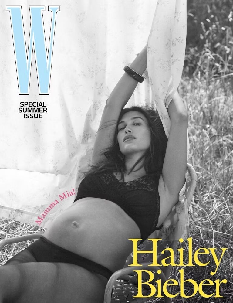 Hailey Biever for W magazine