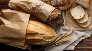 Bread in paper bags