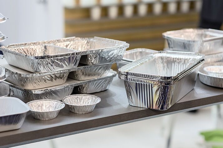 Aluminium foil containers