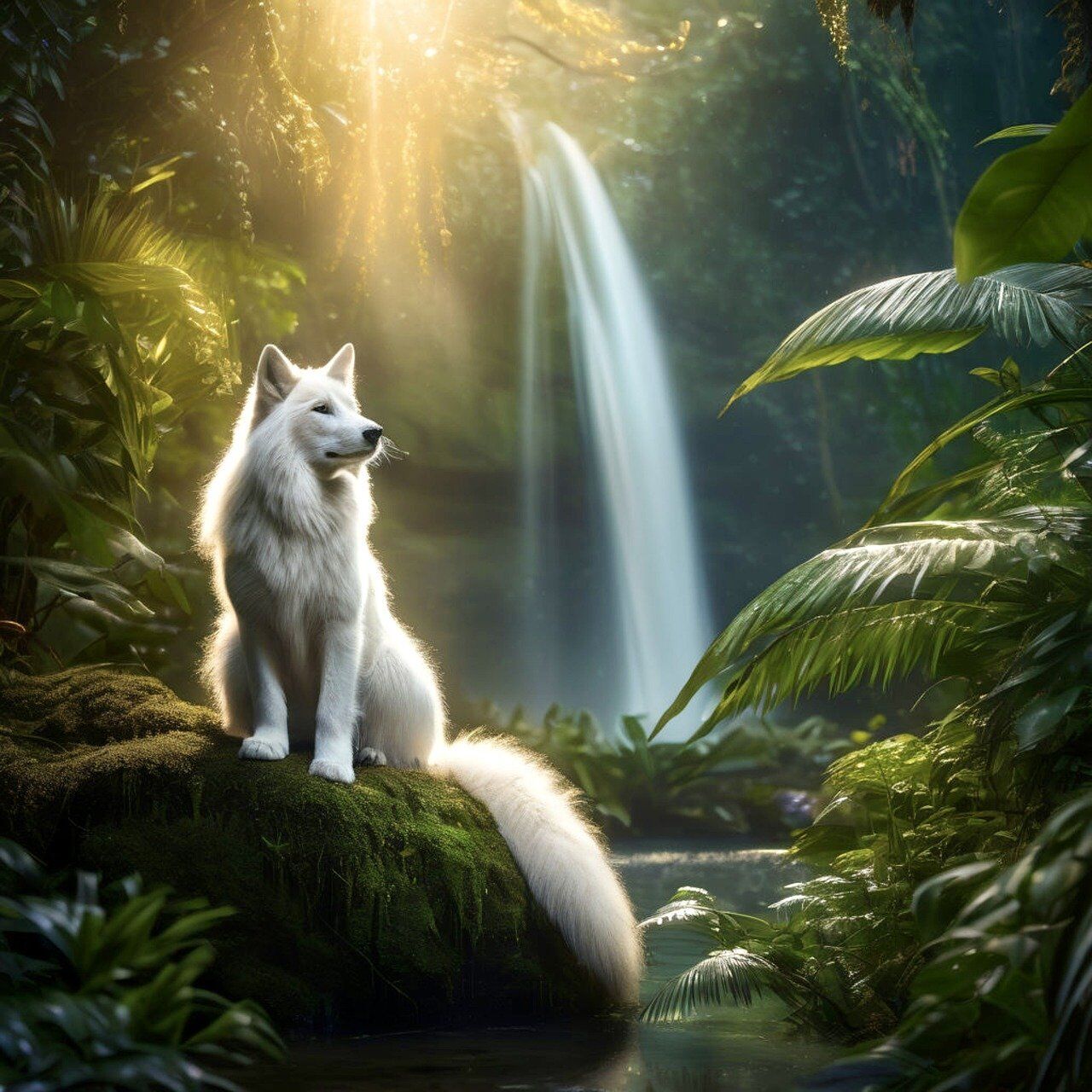 White fox - the significance of the encounter