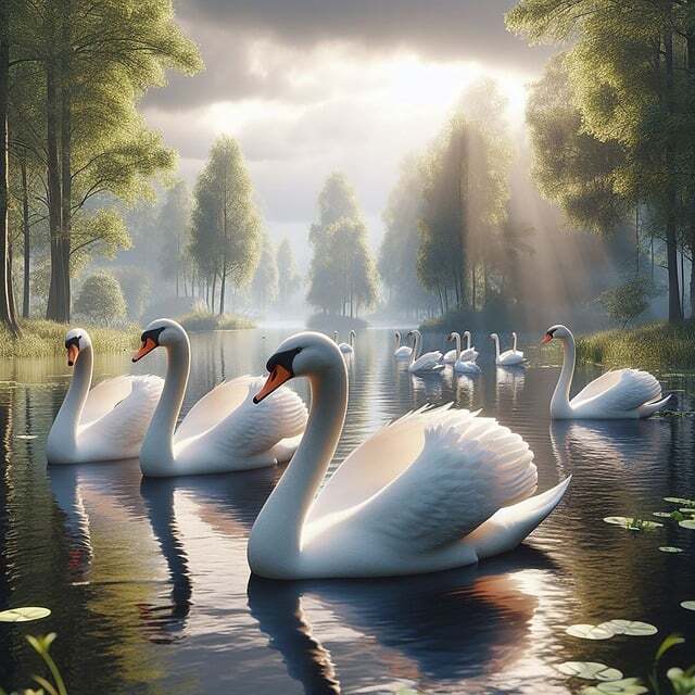 The significance of swans in different cultures