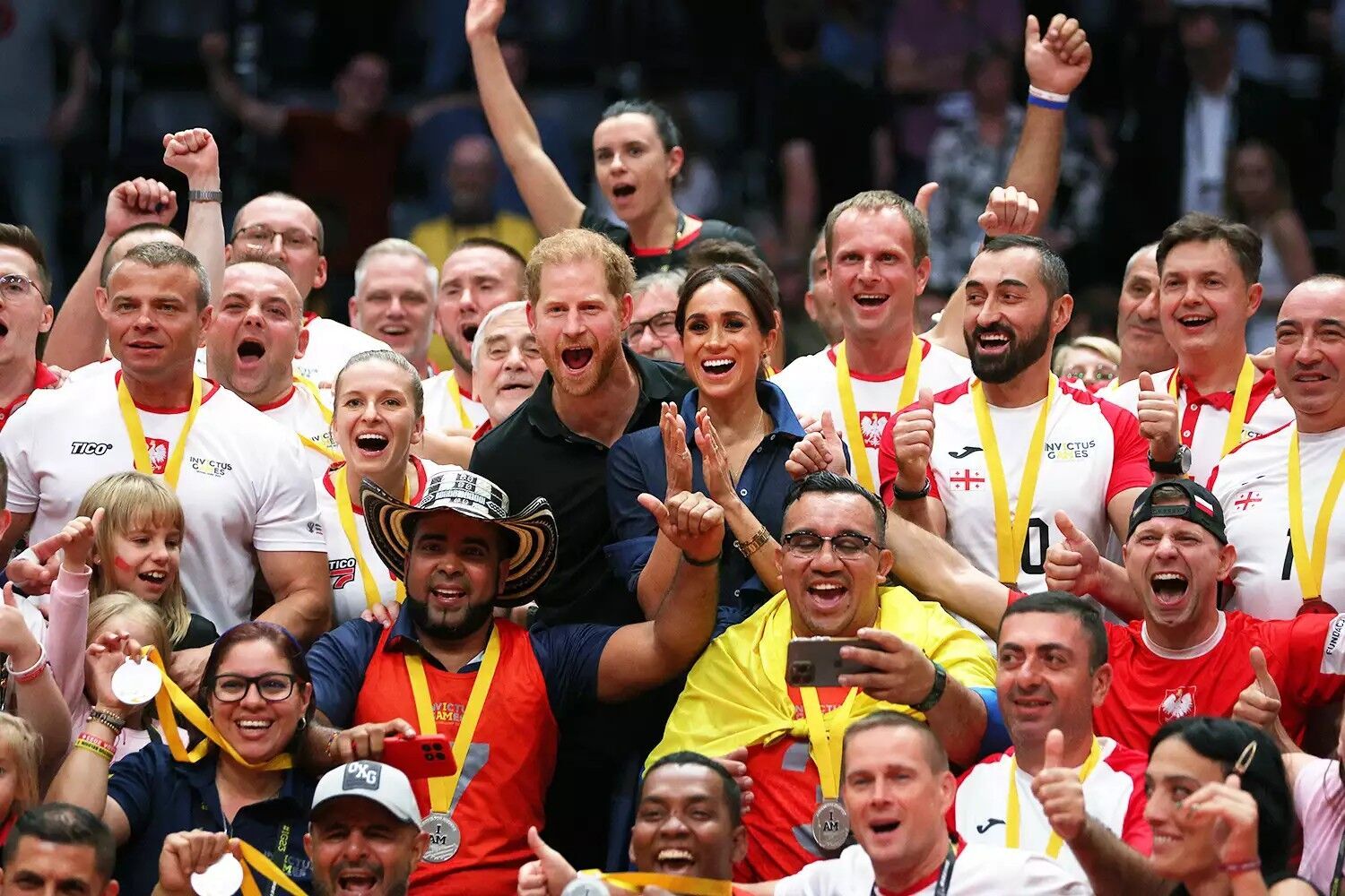 Prince Harry and Meghan Markle Extend Support to Invictus Athletes in Colombia