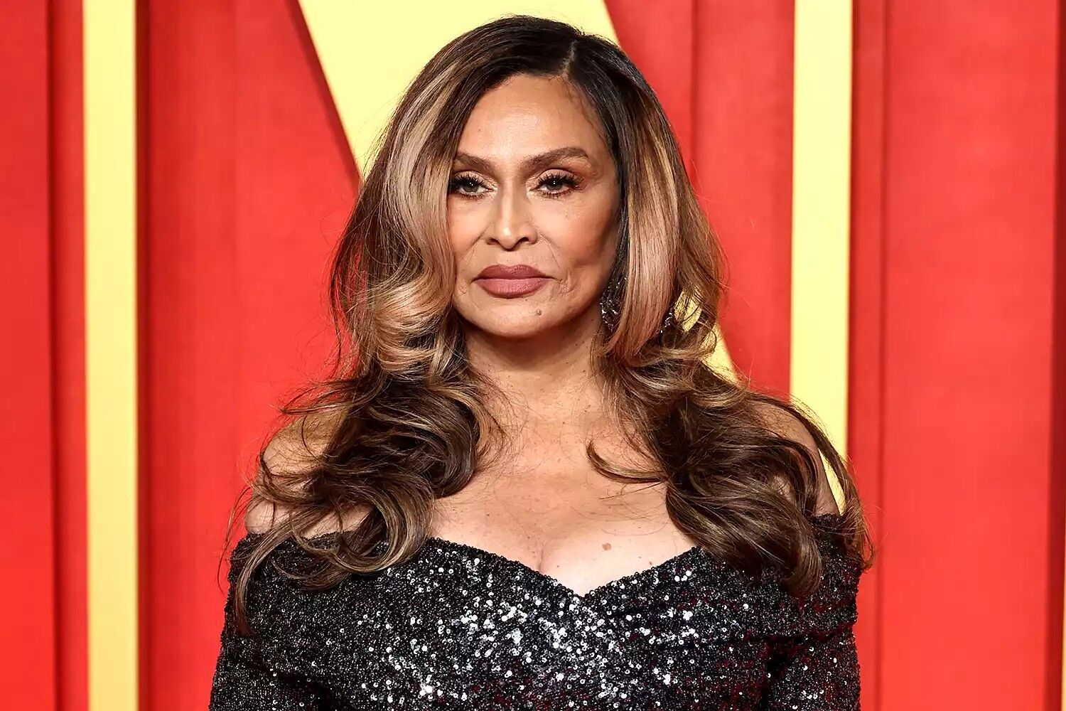 Tina Knowles attends the 2024 Vanity Fair Oscar Party