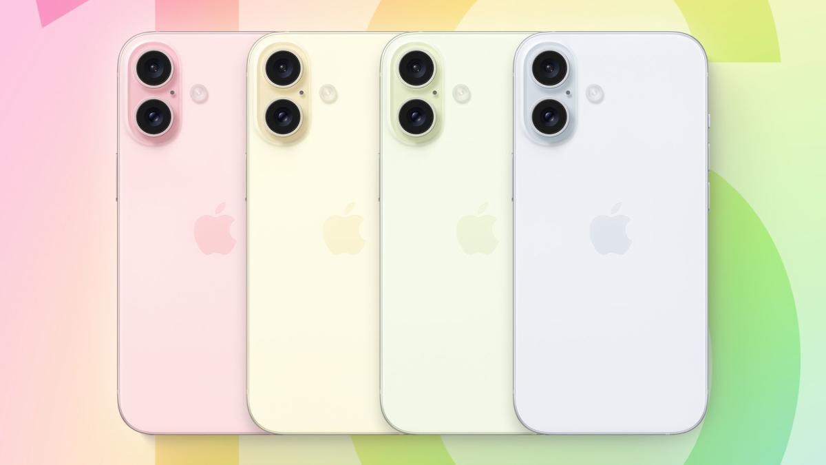 iPhone 16 colors