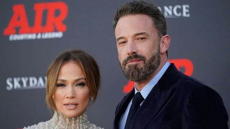 Ben Affleck and Jennifer Lopez