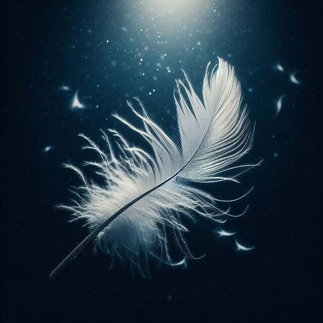 White feathers - spiritual meanings