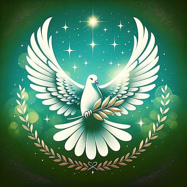 White dove - symbolism and meaning.