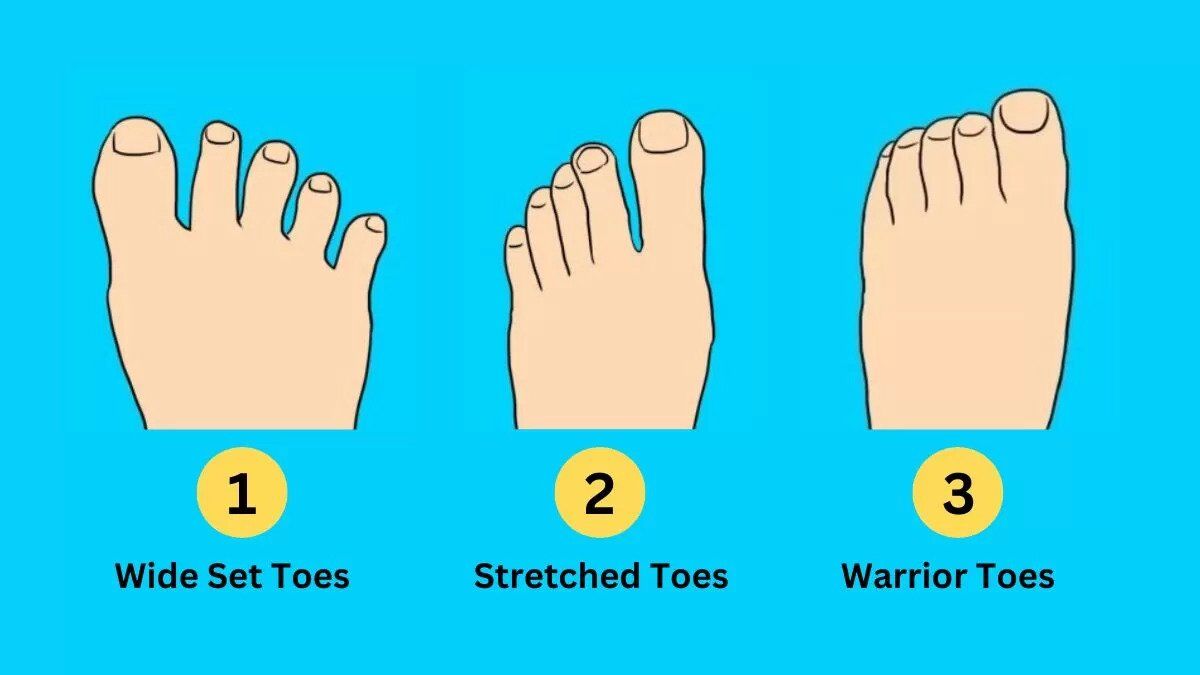 Personality Test: Your Toes Reveal Your Hidden Personality Traits