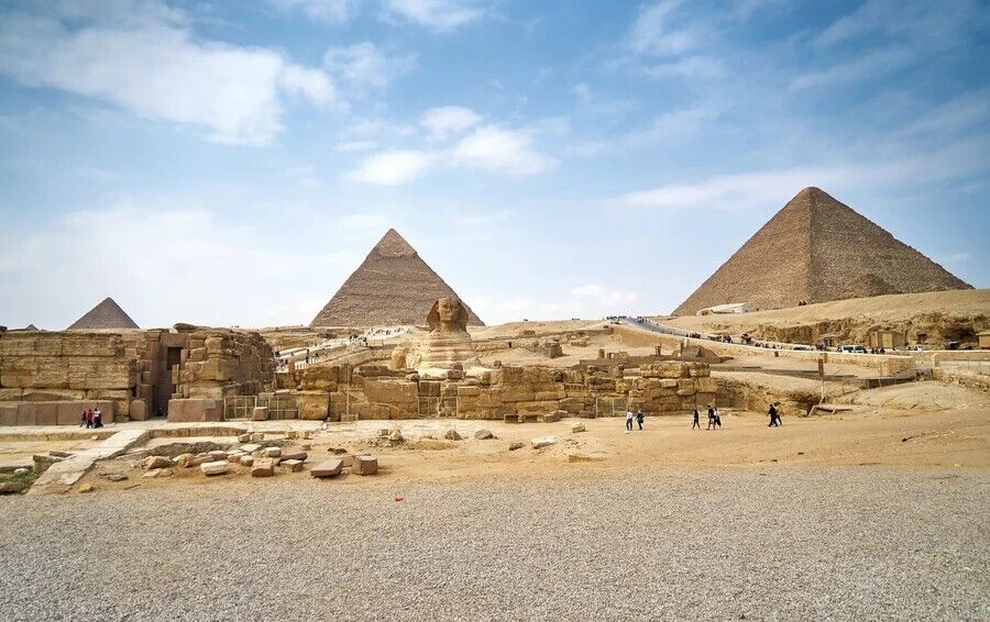 The Pyramids in Giza