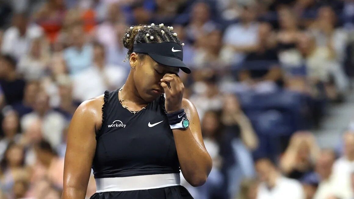 Osaka's return to the US Open came to an early end