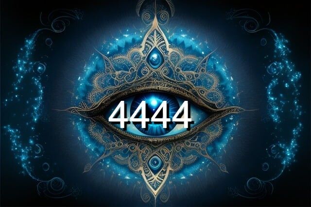 Angel number 4444 - meaning of the vision.