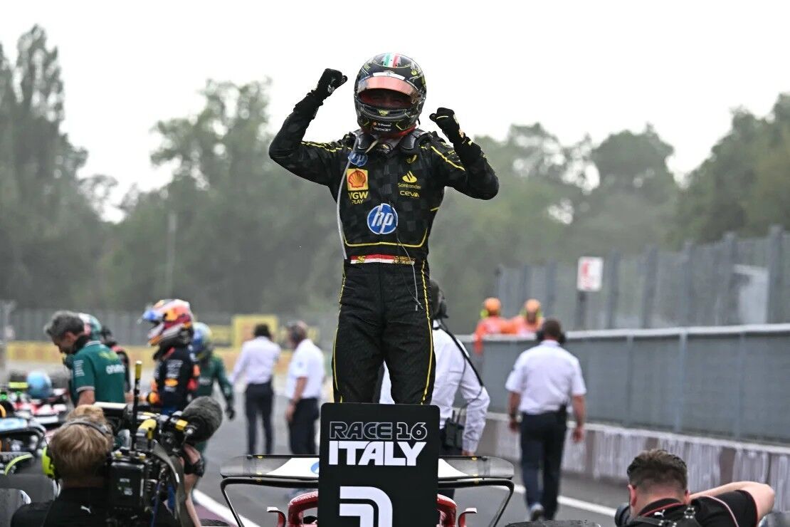 Charles Leclerc took his second race win of the season