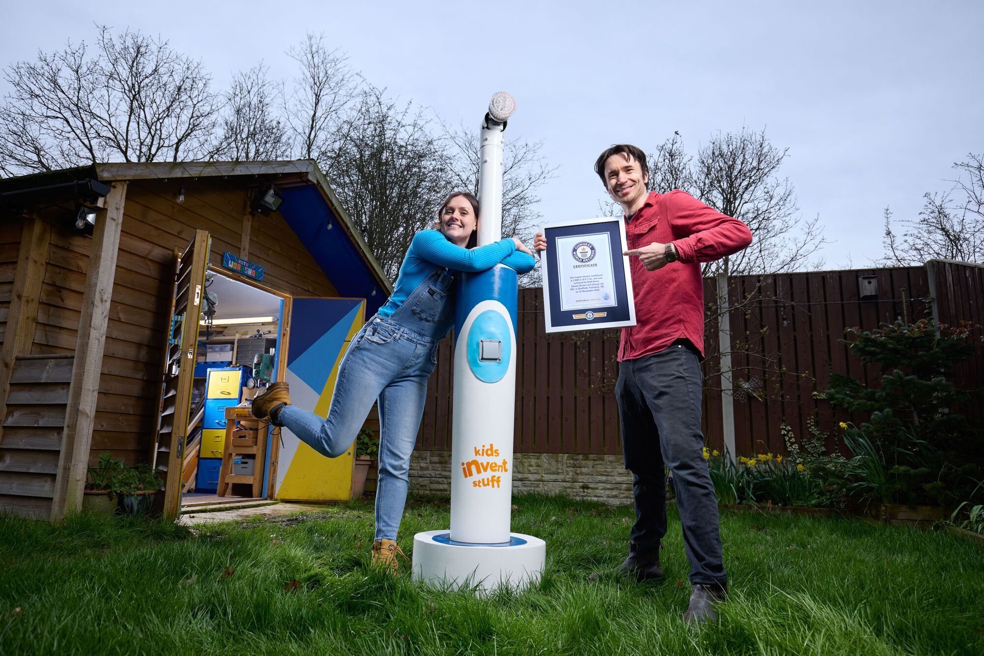 Largest electric toothbrush