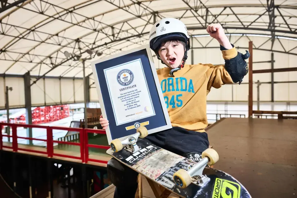 The 5 Weirdest and Wildest Stunts Crowned by Guinness World Records in 2024