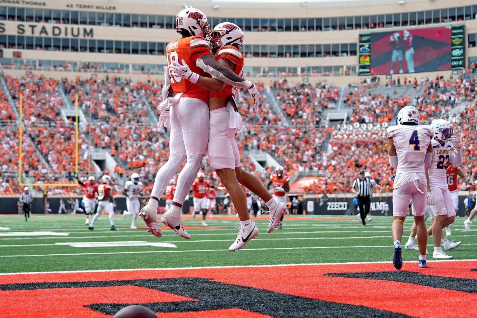 Oklahoma State defeated South Dakota State on Aug. 31.