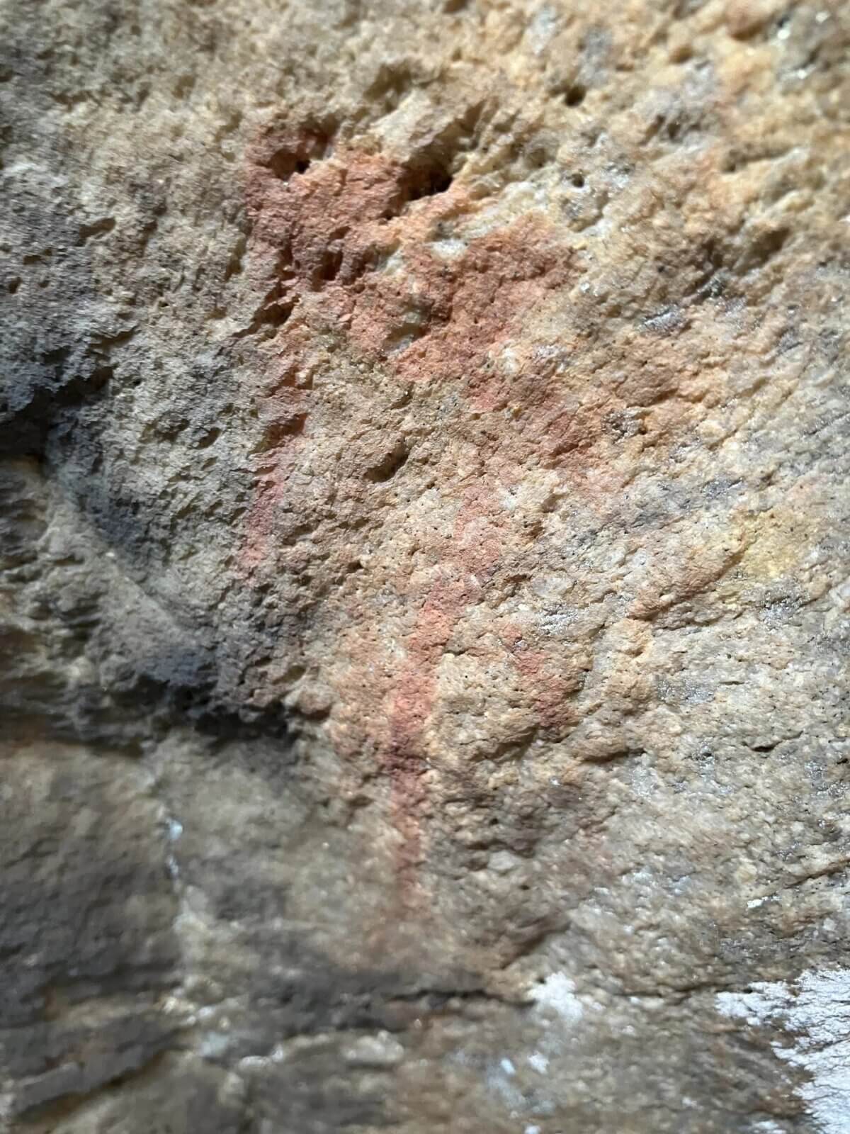 Rock art at Oakhurst rock shelter