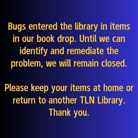 Michigan Library Temporarily Closes Due to Insect Encounter