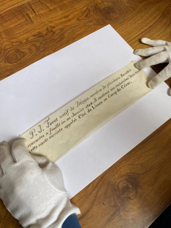 Archaeologist's Message in a Bottle Discovered After 200 Years