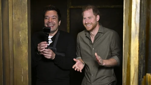 Jimmy Fallon and Prince Harry