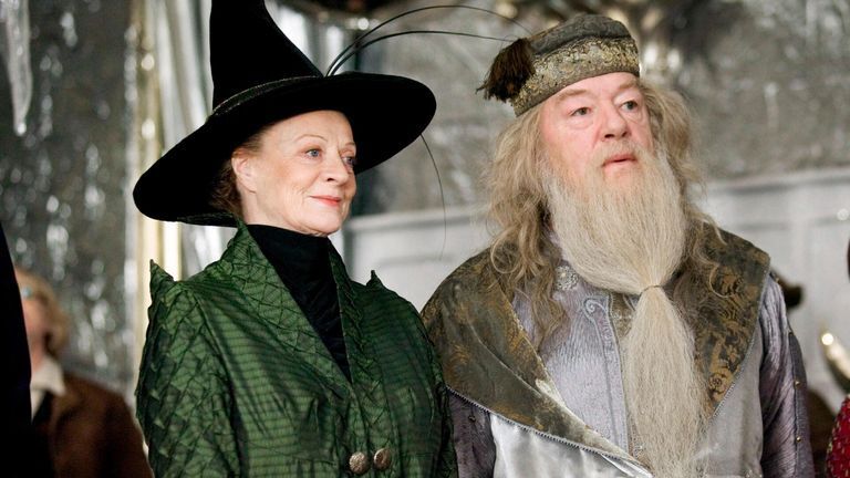 Dame Maggie Smith in Harry Potter