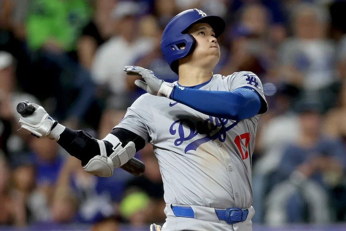 Shohei Ohtani continues his incredible season for the Los Angeles Dodgers