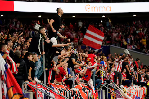 Atletico Madrid fans