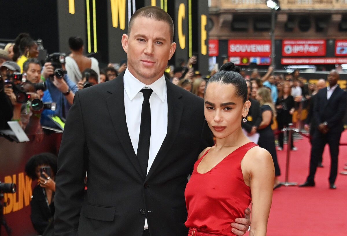 Channing Tatum and Zoë Kravitz