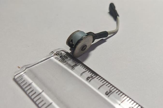 World's smallest vacuum cleaner