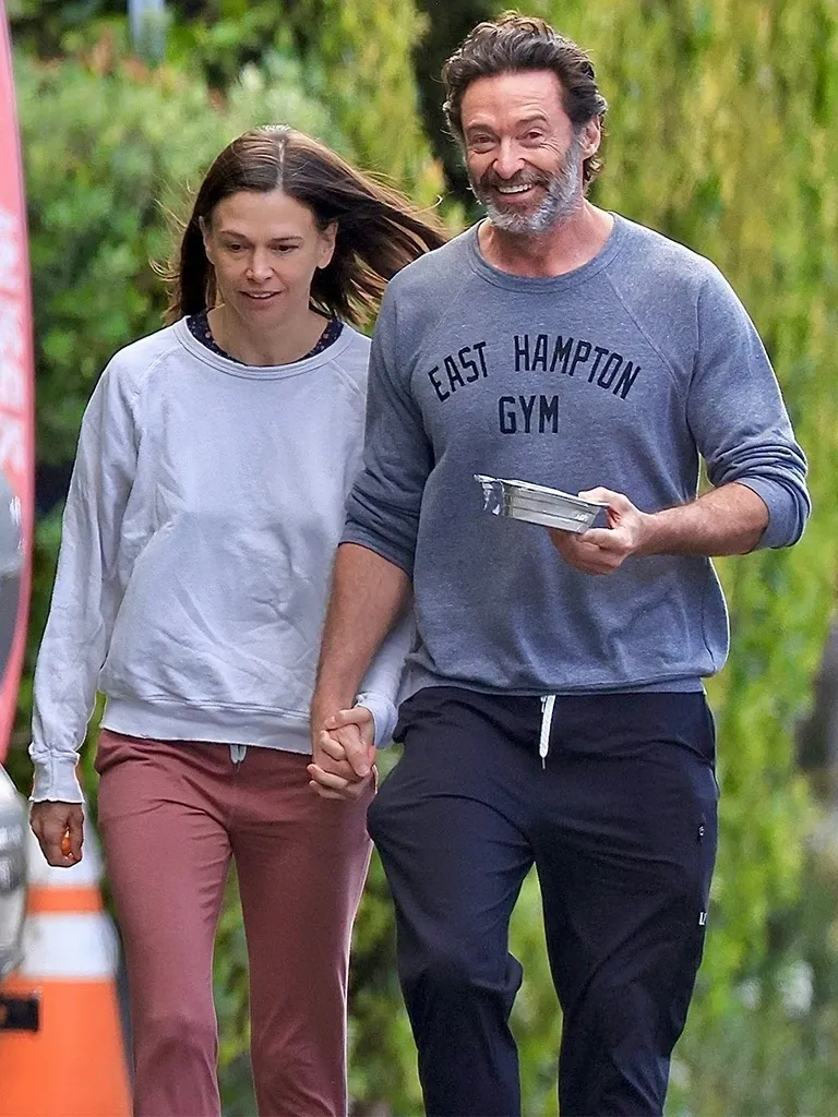 Hugh Jackman and Sutton Foster Share a Joyful Outing in Los Angeles