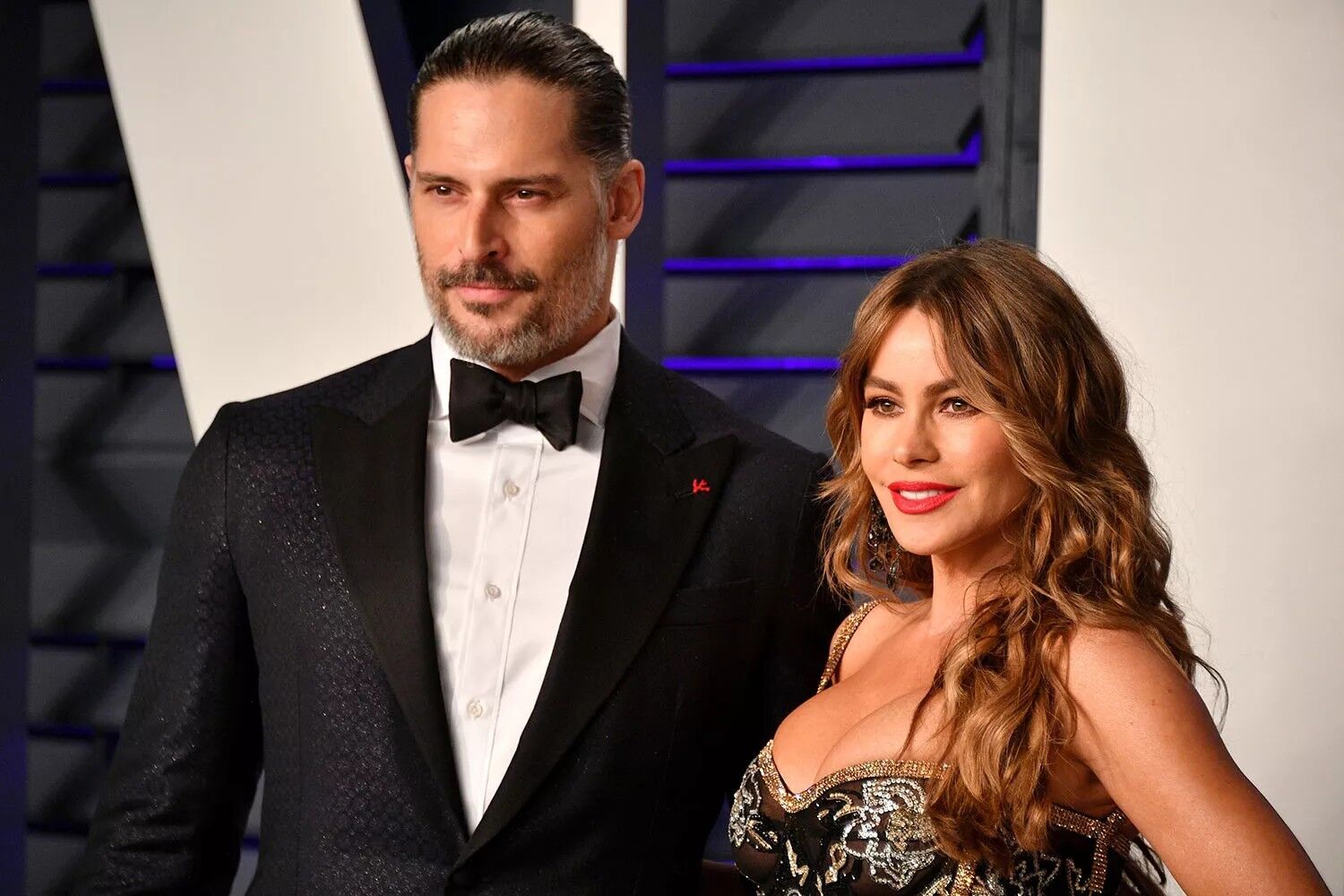 Joe Manganiello (left) and Sofia Vergara in February 2019.