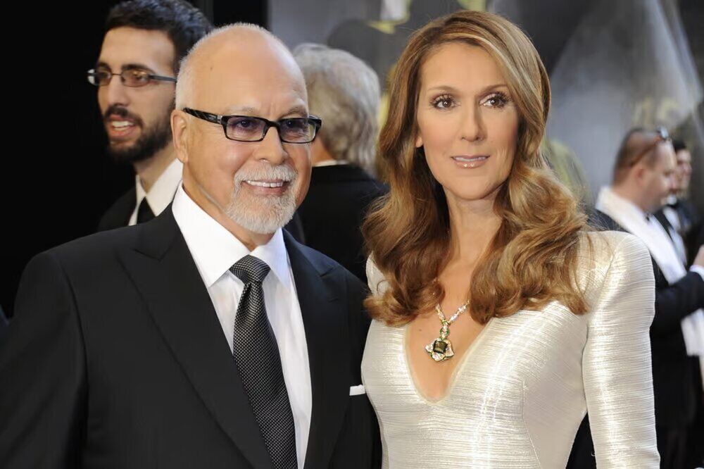 Celine Dion and Rene Angelil