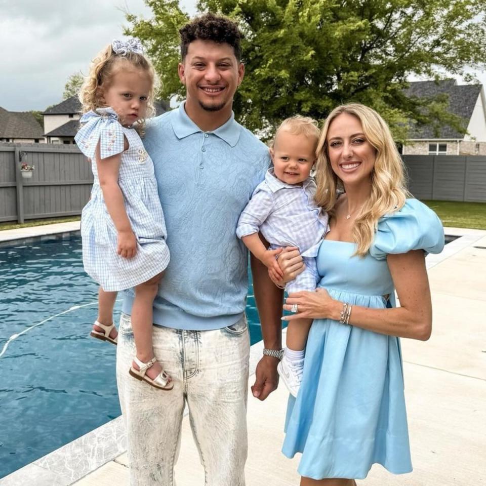 Brittany Mahomes Shares Hilarious Workout with Her Two Kids