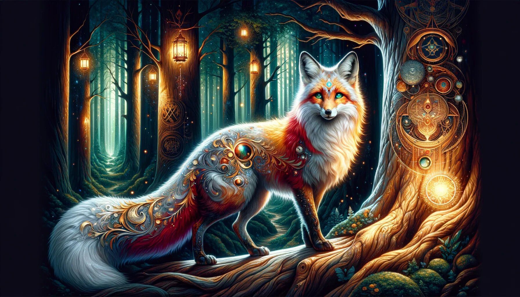 Fox spirit animal