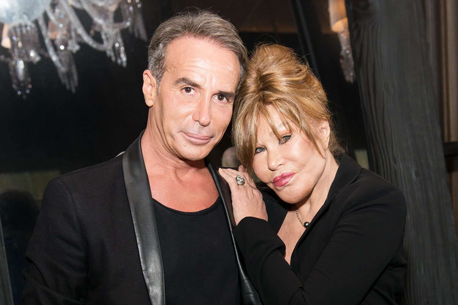 loyd Klein and Jocelyn Wildenstein