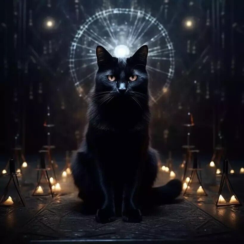 10 Spiritual Meanings of a Black Cat Staring at You